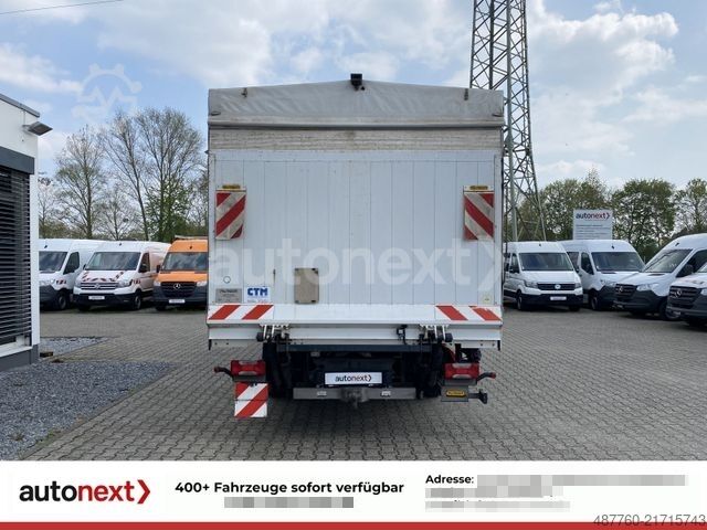 Gardinsided kassevogn IVECO Daily 70C18H DoKa *Werkstatt* LBW+AHK 3,5t+7-Sit