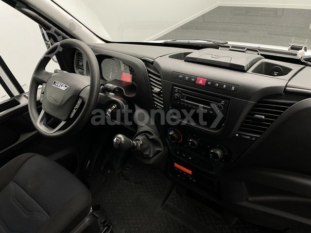 Gardinsided kassevogn IVECO Daily 70C18H DoKa *Werkstatt* LBW+AHK 3,5t+7-Sit