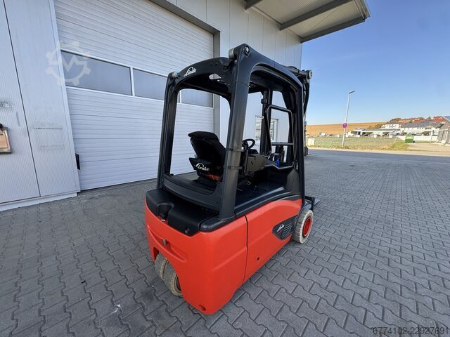 Chariot élévateur électrique à 3 roues Linde E20L + Ladegerät NEU 48120--EK