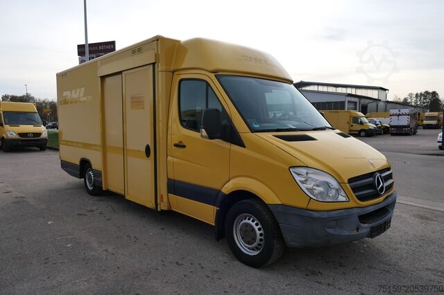 Box van mercedes-benz SPRINTER 310 CDI MAXI EURO-5 KOFFER REGALE KAMERA DURCHGANG COC