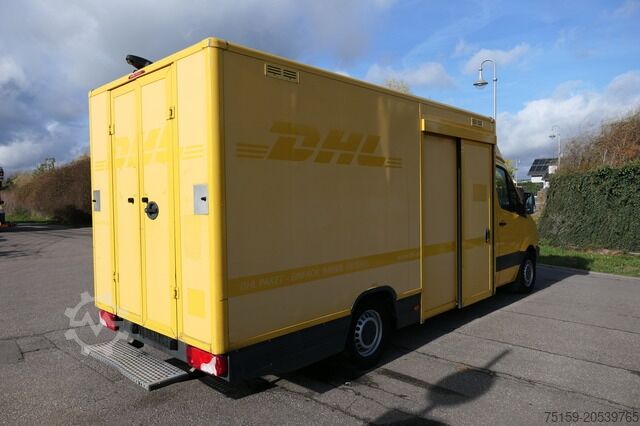 Box van mercedes-benz SPRINTER 310 CDI MAXI EURO-5 KOFFER REGALE KAMERA DURCHGANG