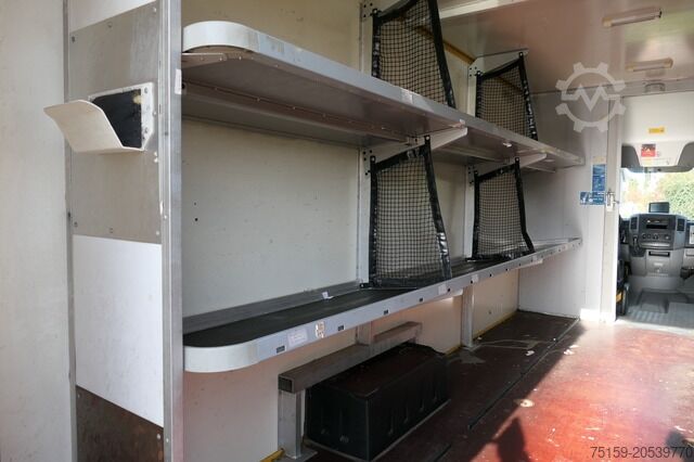 Box van mercedes-benz SPRINTER 310 CDI MAXI EURO-5 KOFFER REGALE KAMERA DURCHGANG