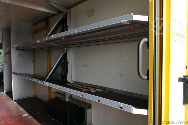 Box van mercedes-benz SPRINTER 310 CDI MAXI EURO-5 KOFFER REGALE KAMERA DURCHGANG