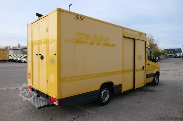 Box van mercedes-benz SPRINTER 310 CDI MAXI EURO-5 KOFFER REGALE KAMERA DURCHGANG