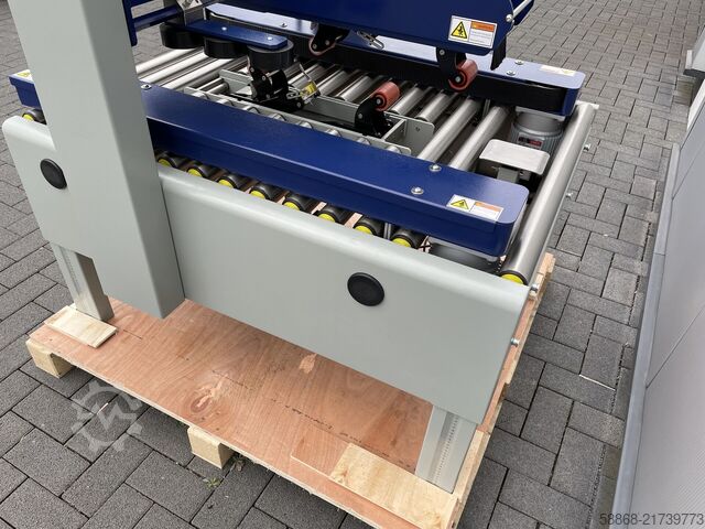 Carton sealing machine Kartonverschließmaschine YS 501X Kartonverkleber / große Formate