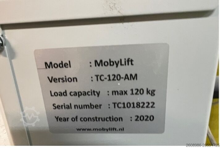 Plattenheber MOBYLIFT TC 120 MOBILE PANEL LIFTER TC 120