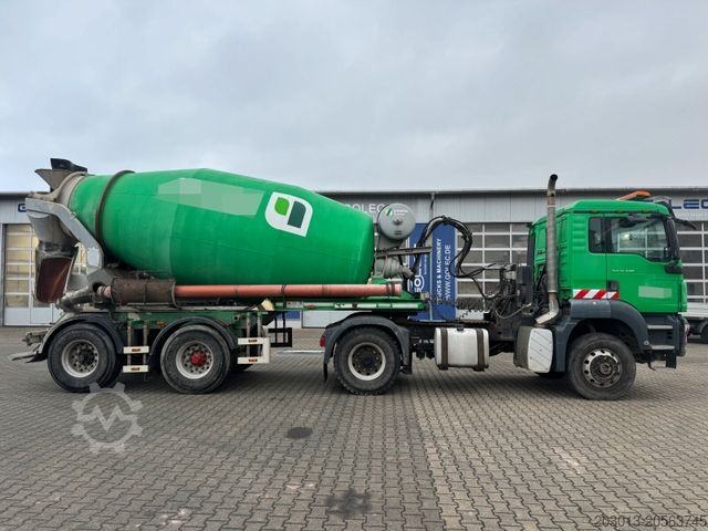 Betonmixer vrachtwagen MAN TGS 18.440 4x4H Eur 5 + Betonauf. Schwing 10 m3