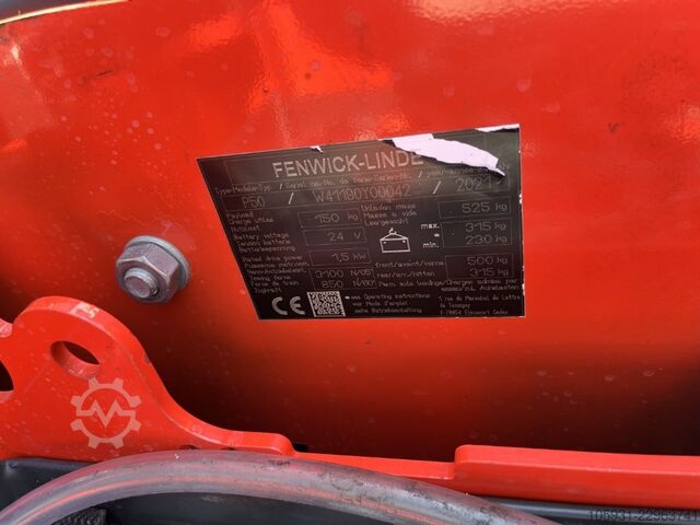 Tracteur de remorquage Linde 