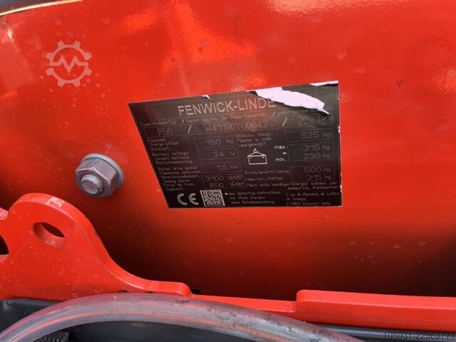Tracteur de remorquage Linde P50