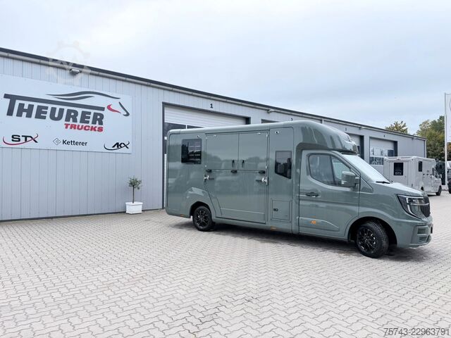 Transportor de animale RENAULT Master STX 5 Sitzer Haras ex. Lang Automatik