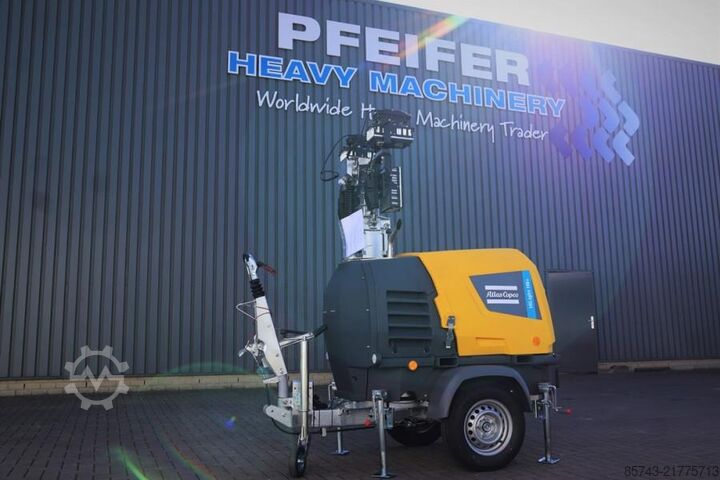 Lichtturm Atlas Copco Hilight H6+ Valid inspection, *Guarantee! Max Boom