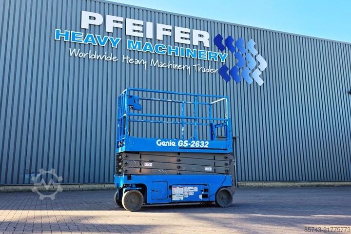 Ollós emelő Genie GS2632 Electric, 10m Working Height, 227kg Capacit
