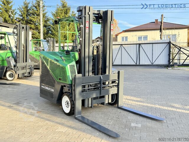 Dört yollu forklift Combilift CB4000 GAS TRIPLEX 5200 POSITIONER