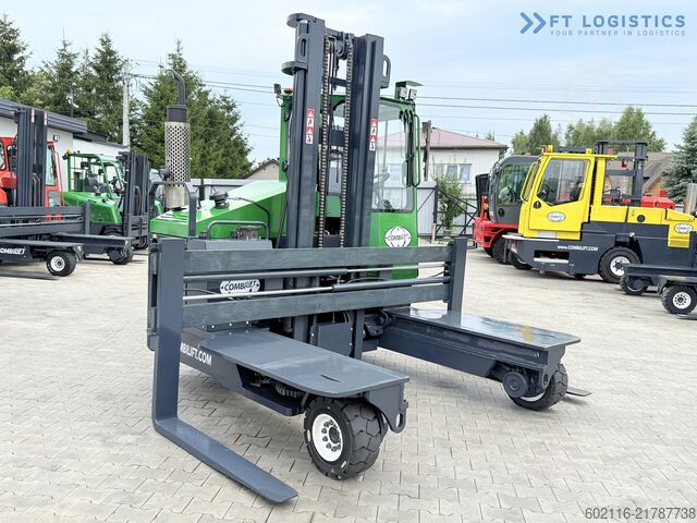 Dört yollu forklift Combilift C4500 DIESEL DUPLEX WIDE FORK POSITIONER