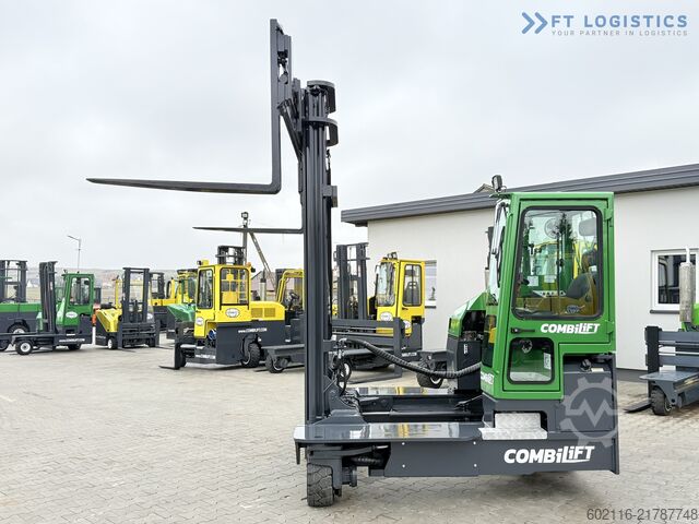 Dört yollu forklift Combilift C4500 WIDE FORK POSITIONER DIESEL DUPLEX