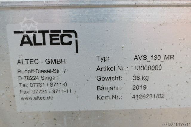 Speciale doeleinden vrachtwagen ALTEC Altec ALU-Rampen AVS 130 MR, NEU