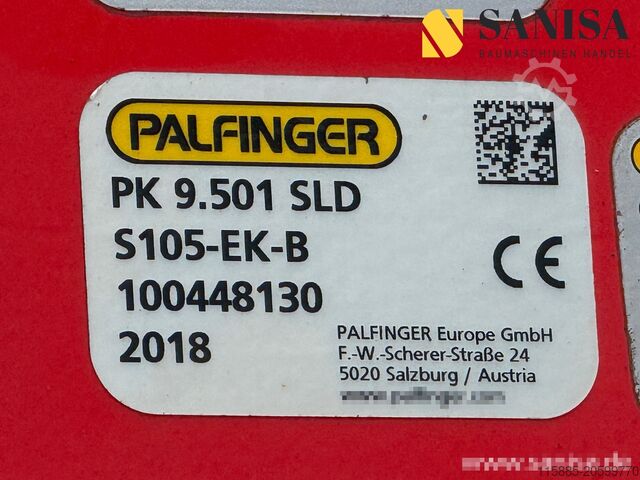 Vrachtwagen met dieplader (open) Mercedes Benz Atego 1524/Palfinger PK 9.501/Funk