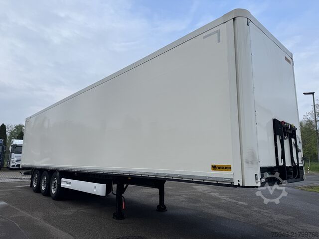 NS-3 skříň na suché zboží, zdvihací náprava, SAF Wielton NS-3 Trockenfracht-Koffer, Liftachse, SA