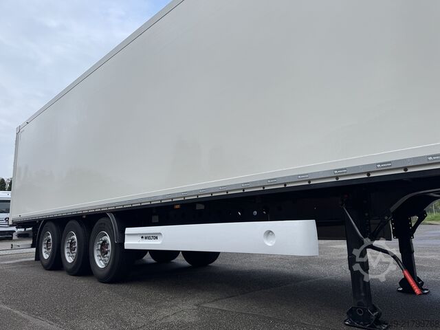 NS-3 skříň na suché zboží, zdvihací náprava, SAF Wielton NS-3 Trockenfracht-Koffer, Liftachse, SA