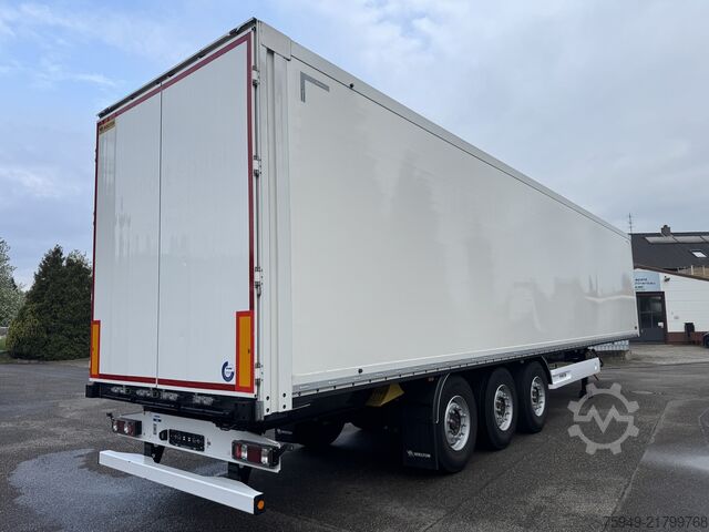 NS-3 skříň na suché zboží, zdvihací náprava, SAF Wielton NS-3 Trockenfracht-Koffer, Liftachse, SA