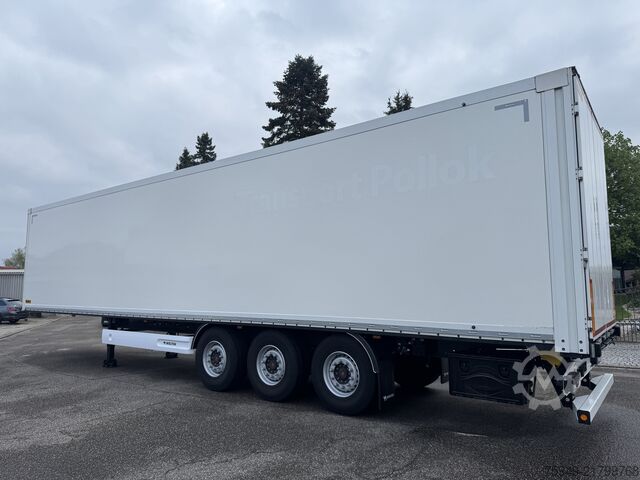 NS-3 skříň na suché zboží, zdvihací náprava, SAF Wielton NS-3 Trockenfracht-Koffer, Liftachse, SA