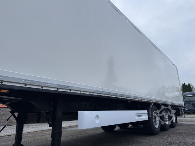 NS-3 skříň na suché zboží, zdvihací náprava, SAF Wielton NS-3 Trockenfracht-Koffer, Liftachse, SA