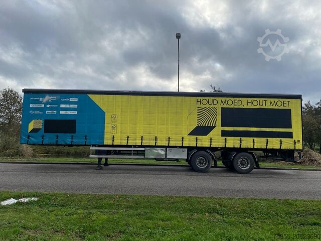 Συρόμενοι μουσαμάδες Bulthuis TI 20 G Steering Axle / Kooiaap / NL Trailer