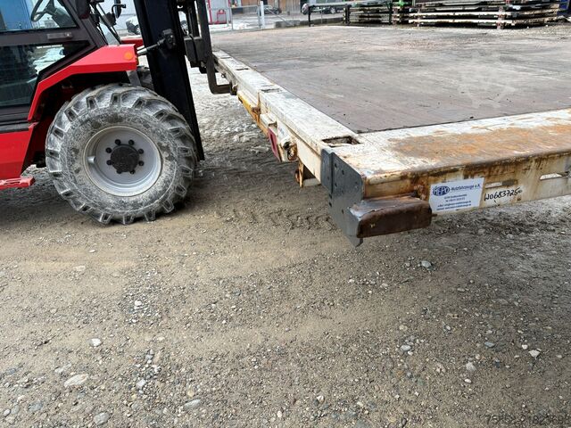 Caisse mobile ouverte Krone 7,82m BDF Baustoff Zurringe Kranbar