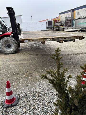 Caisse mobile ouverte Krone 7,82m BDF Baustoff Zurringe Kranbar