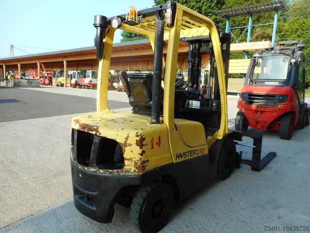 4-wiel heftruck Hyster H2.5FT Triplex 4,95m + SS + ZV