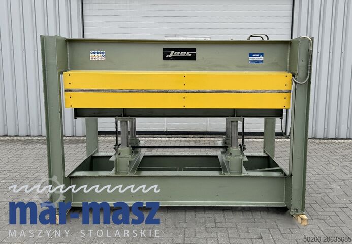 Pressa idraulica a mensola per impiallacciatura JOOS typ HP 65