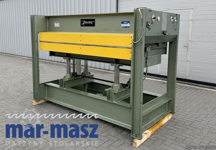 Pressa idraulica a mensola per impiallacciatura JOOS typ HP 65