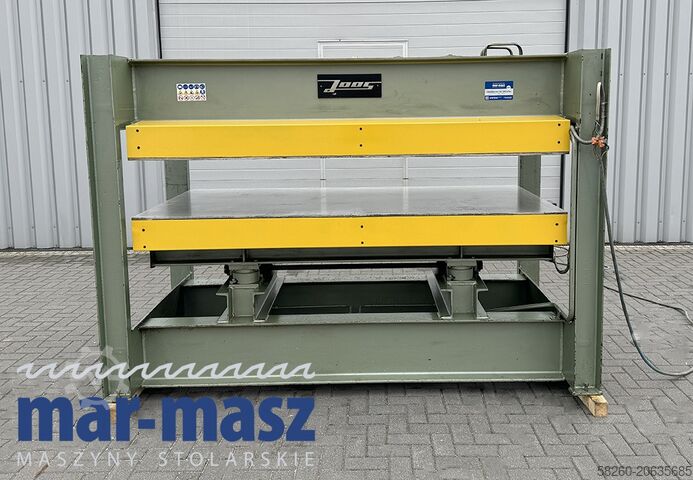 Pressa idraulica a mensola per impiallacciatura JOOS typ HP 65