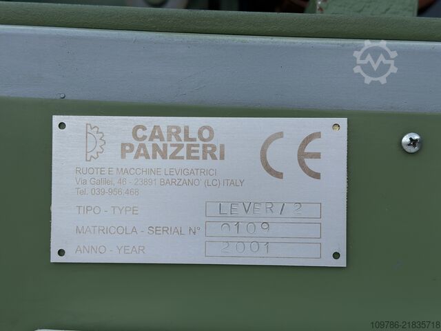 Profilová bruska a kartáčovačka CARLO CARLO PANZERI 