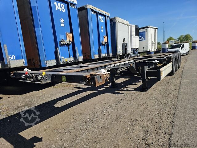 Μεταφορά εμπορευματοκιβωτίων krone SD| EXTENDIBLE CHASSIS 40 FT 2 X 20 FT | BPW DR...