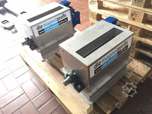 Magnettrommel Fe Abscheider Separator die magnetprofis GmbH TMA420x280mm