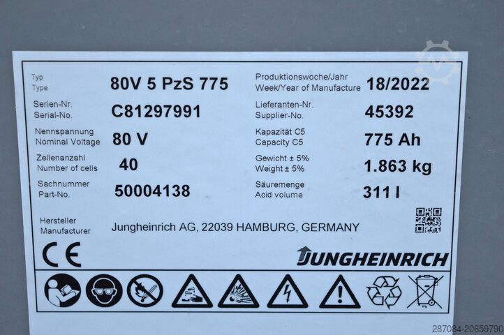 Forklift Jungheinrich EFG 535k