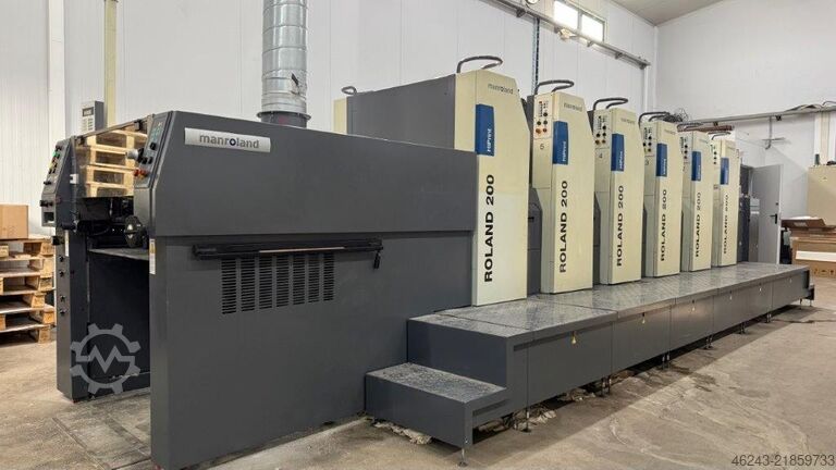 Máquina de impressão offset MAN Roland 205 EH HiPrint (4+L oder 5)