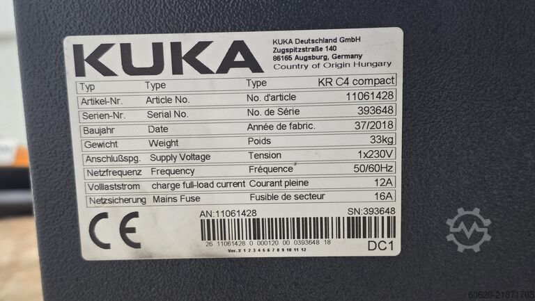 Industrirobot KUKA KR 10 R1100 sixx