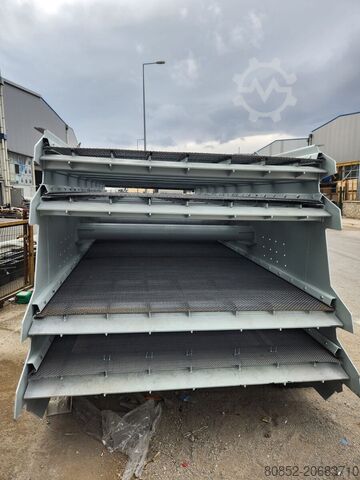 Macchina per la selezione delle macerie Polygonmach 2400x6000mm 4 decks inclined vibrating screen