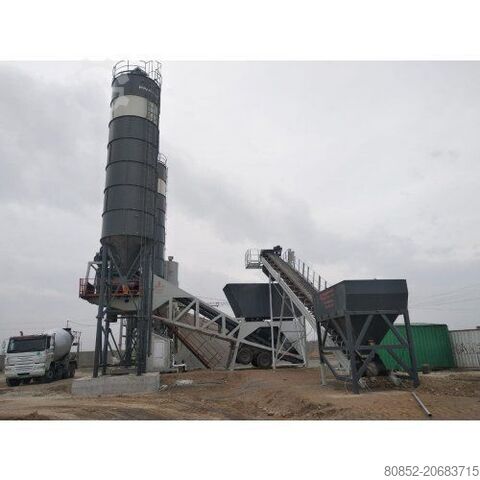 Betonblandeanlæg Polygonmach PMC100 90m3 mobile batching plant- self serecti...