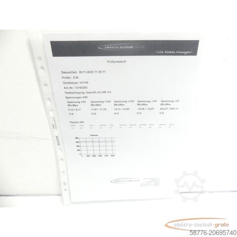 Component Heidenhain UV 140 ID 335 009-04 SN: 12182383 im Austausch (Exchange)