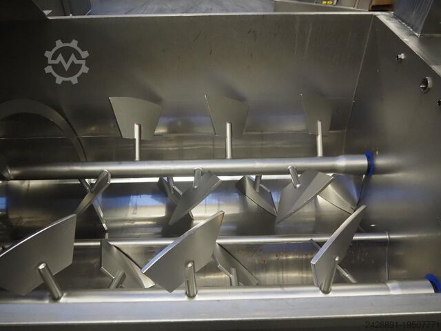 Paddle-menger met vacuüm en koeling Seydelmann PV 4000