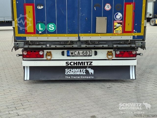 Auflieger mit Pritsche & Plane Schmitz Cargobull Curtainsider Mega