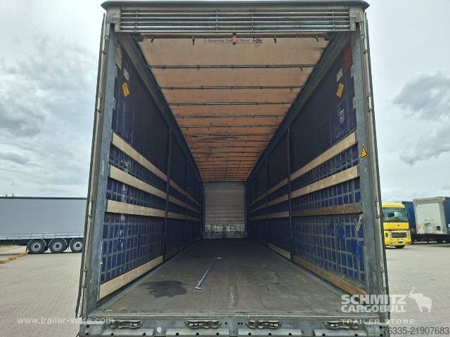 Auflieger mit Pritsche & Plane Schmitz Cargobull Curtainsider Mega