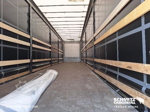 Auflieger mit Pritsche & Plane Schmitz Cargobull Curtainsider Mega
