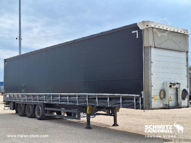 Auflieger mit Pritsche & Plane Schmitz Cargobull Curtainsider Mega