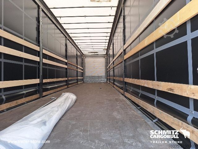 Auflieger mit Pritsche & Plane Schmitz Cargobull Curtainsider Mega