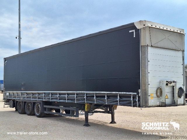 Auflieger mit Pritsche & Plane Schmitz Cargobull Curtainsider Mega