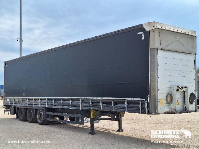 Auflieger mit Pritsche & Plane Schmitz Cargobull Curtainsider Mega